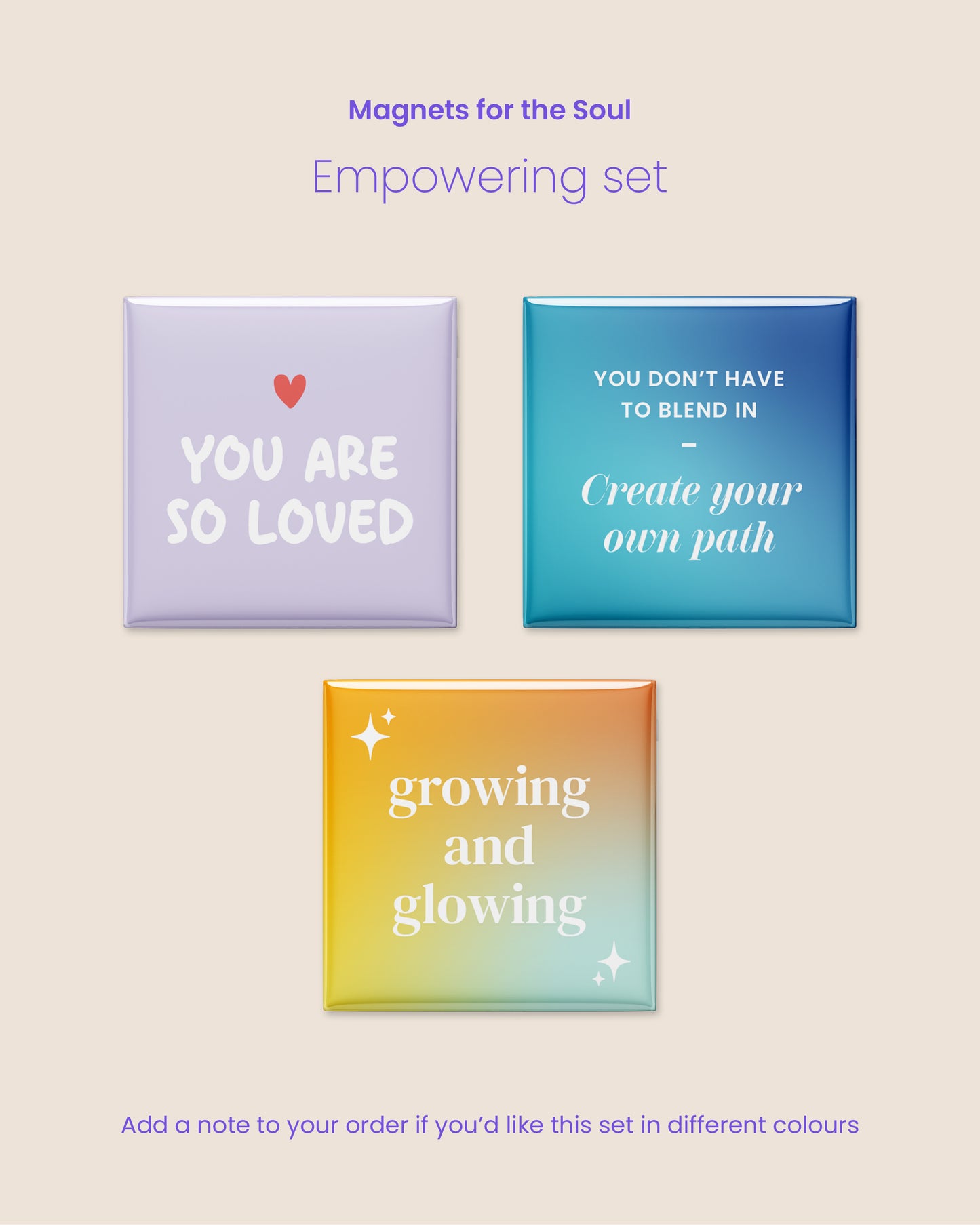 Magnets for the soul
