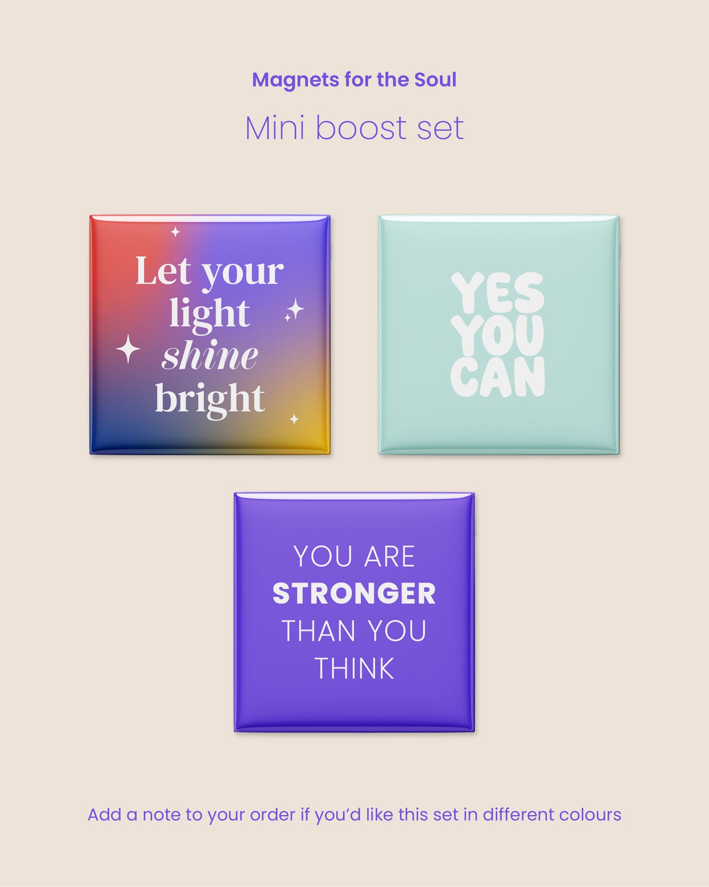 Magnets for the soul